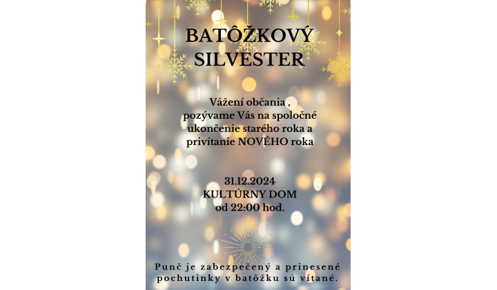 Batôžkový Silvester 2024